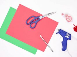 Easy A Paper Rose Tutorial for Kids a paper rose crochet yarn craft instruction image 1