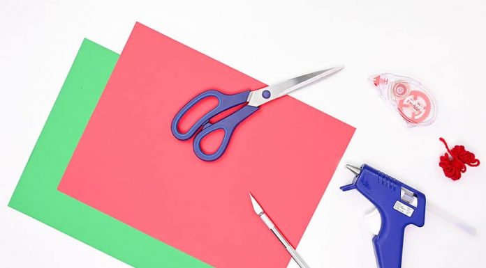 Easy A Paper Rose Tutorial for Kids a paper rose crochet yarn craft instruction image 1