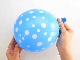 Easy A Stress Ball Tutorial for Kids a stress ball kids craft instruction image 1