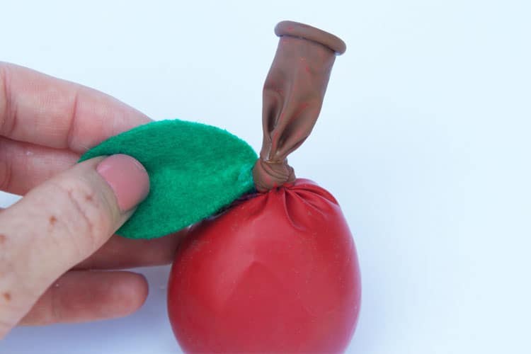 apple stress balls kids craft instruction image 6