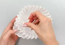 Easy Coffee Filter Flowers Tutorial for Kids coffee filter flowers paper craft instruction image 1