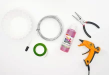 Easy Coffee Filter Roses ( Flower ) Tutorial for Kids coffee filter roses ( flower ) paper craft instruction image 1