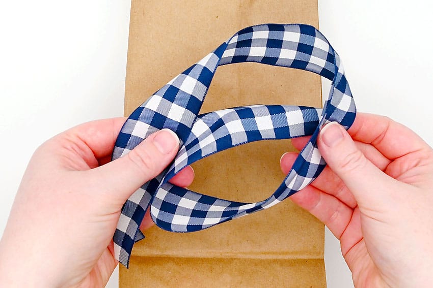 father’s day gift bags paper craft instruction image 3