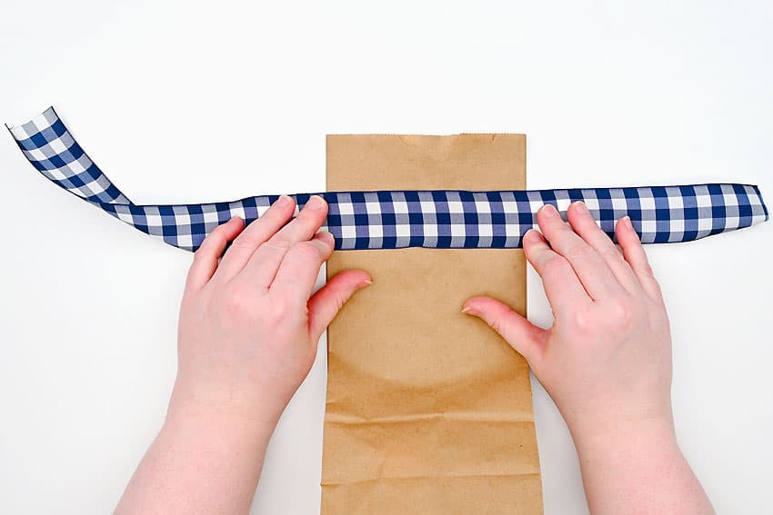 father’s day gift bags paper craft instruction image 4