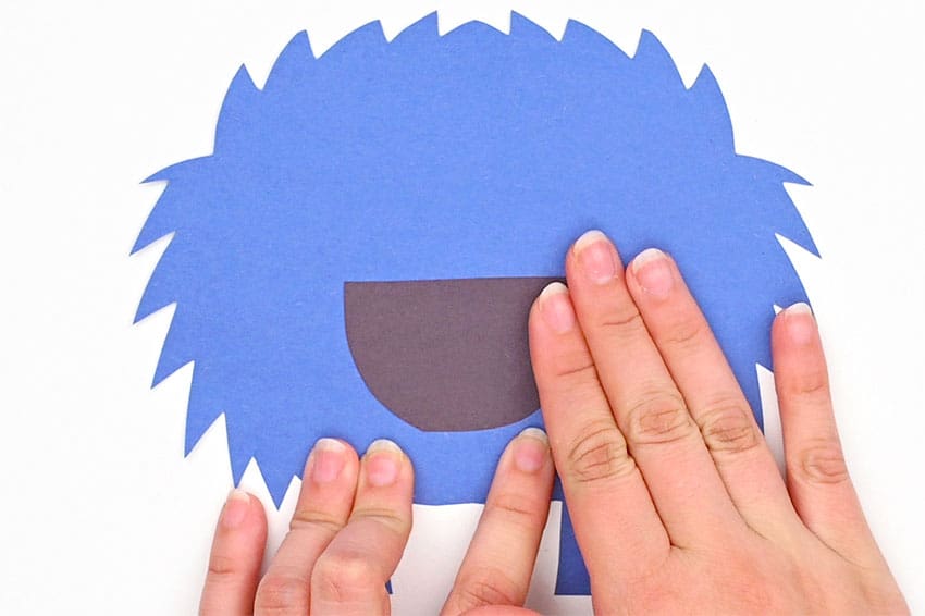 folded paper monsters paper craft instruction image 11
