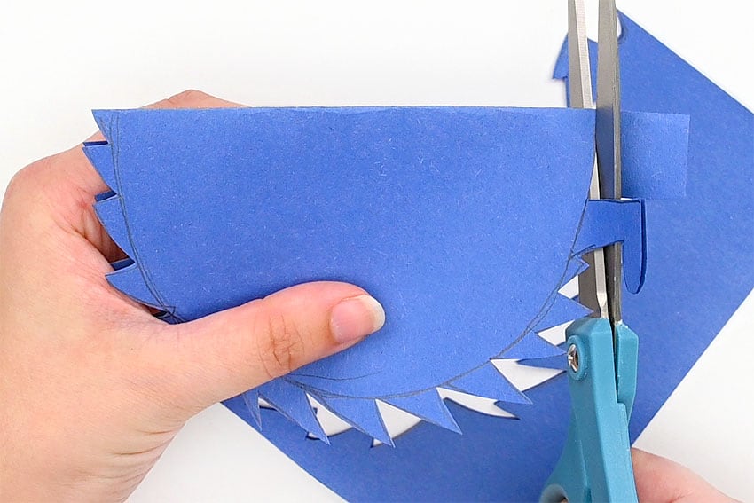 folded paper monsters paper craft instruction image 6