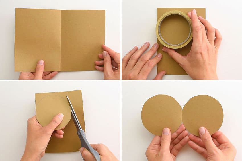 handprint sunflower paper craft instruction image 9