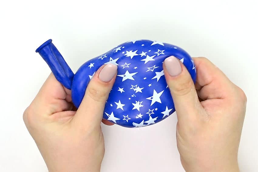 moon sand stress ball kids craft instruction image 10