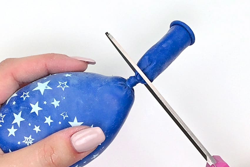 moon sand stress ball kids craft instruction image 11