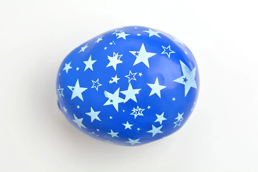 moon sand stress ball kids craft instruction image 12