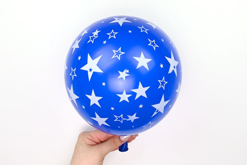 moon sand stress ball kids craft instruction image 2