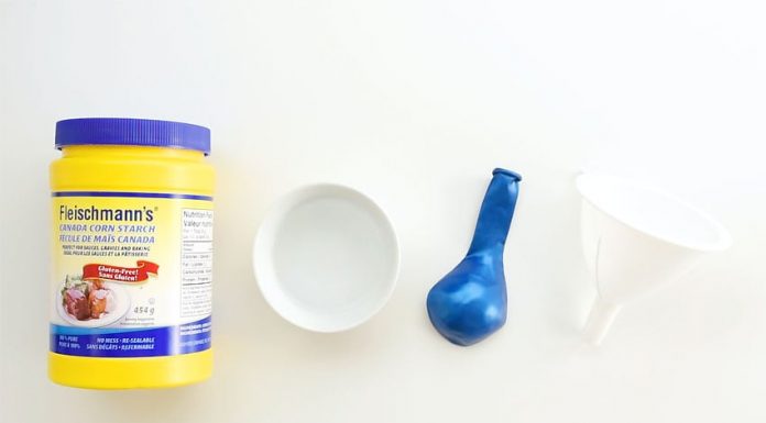 Easy Oobleck Stress Ball Tutorial for Kids oobleck stress ball kids craft instruction image 1