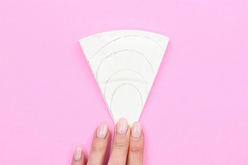 paper plate flowers paper craft instruction image 4