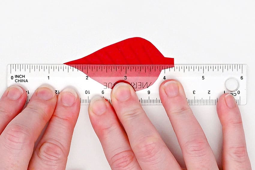 paper poinsettia tea light paper craft instruction image 7