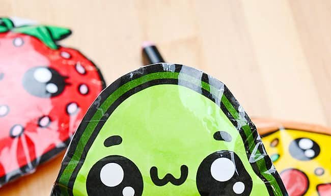 Easy Paper Squishy Tutorial for Kids paper squishy paper craft step 1 - tutorial image