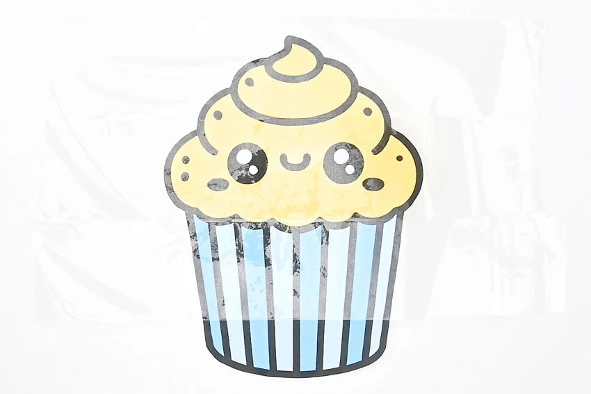 paper squishy paper craft step 10 - tutorial image