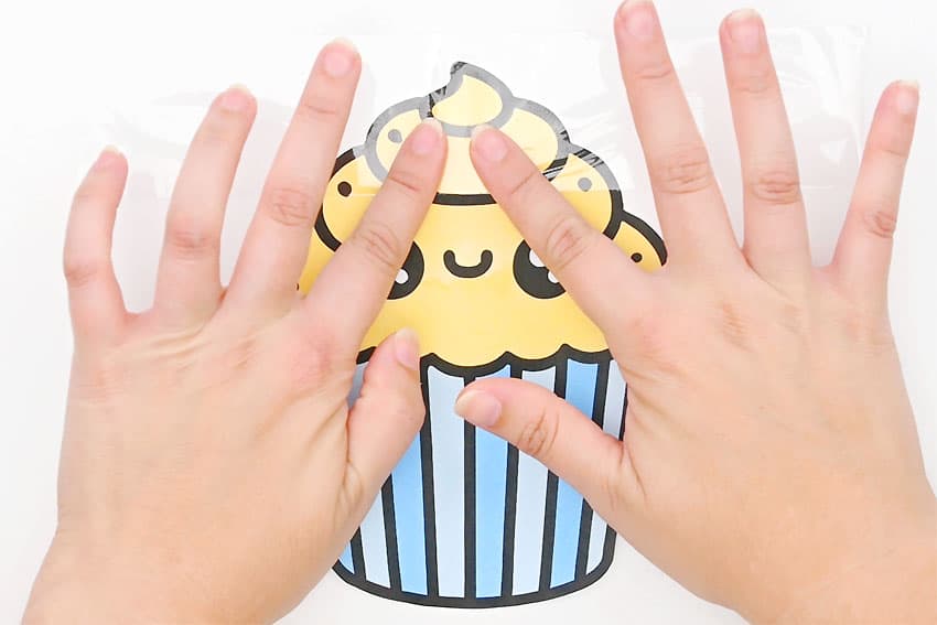 paper squishy paper craft step 8 - tutorial image
