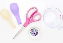 Easy Pop Out Stress Ball Tutorial for Kids pop out stress ball kids craft instruction image 1