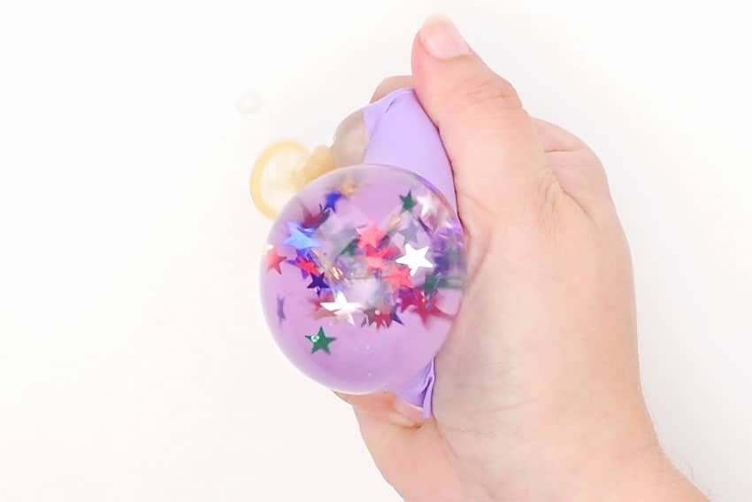 pop out stress ball kids craft instruction image 10