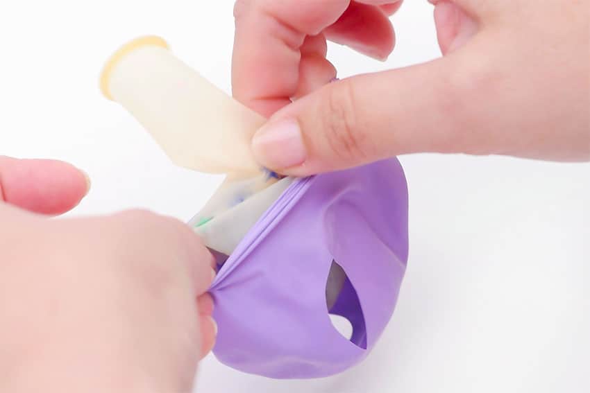 pop out stress ball kids craft instruction image 6