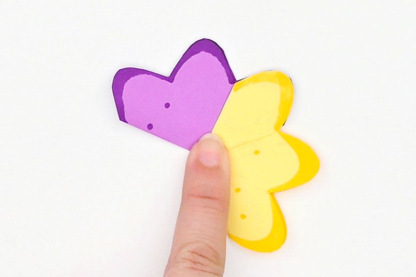 pop-up flower cards paper craft instruction image 15