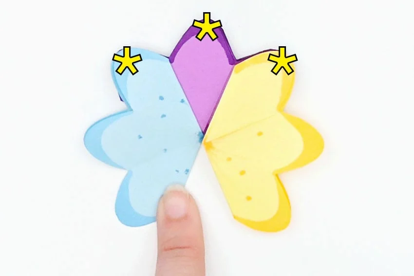 pop-up flower cards paper craft instruction image 16