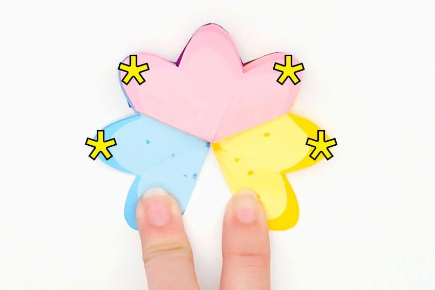 pop-up flower cards paper craft instruction image 17