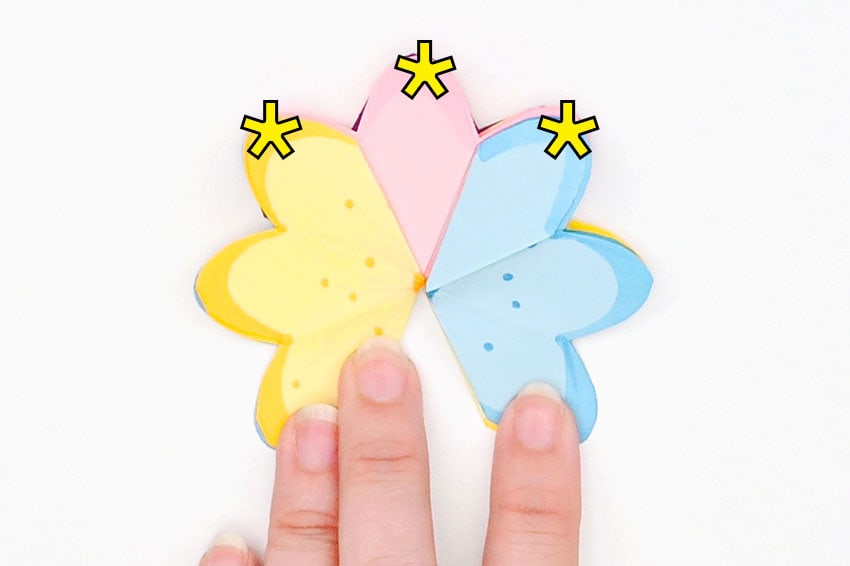 pop-up flower cards paper craft instruction image 19