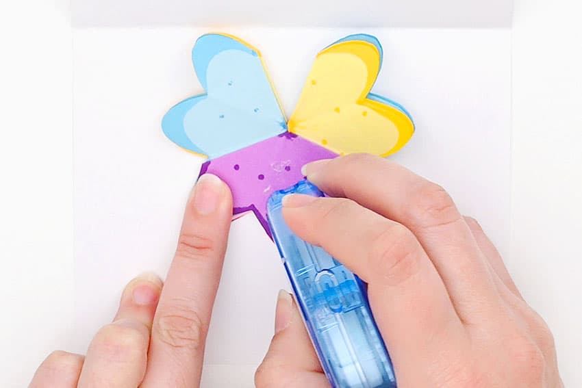 pop-up flower cards paper craft instruction image 24