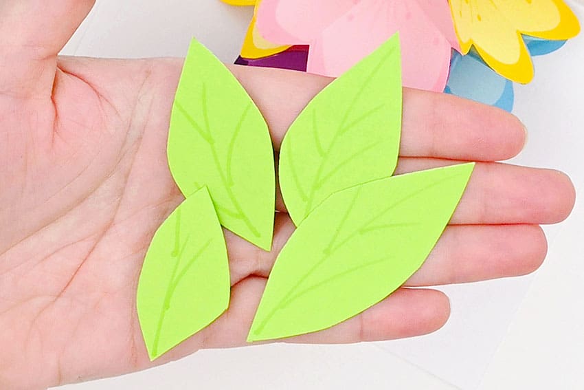 pop-up flower cards paper craft instruction image 27