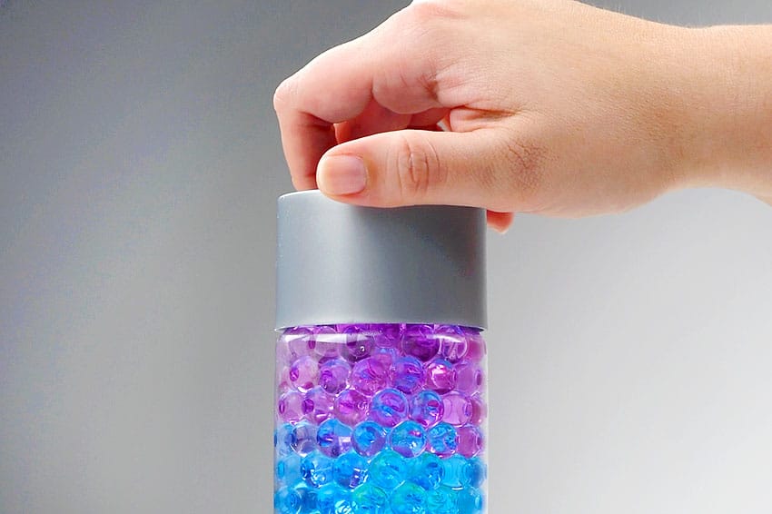 rainbow sensory bottles with water beads sensory craft instruction image 10