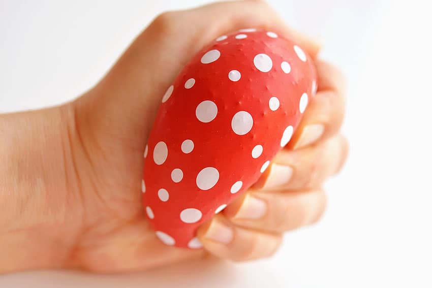 rice stress ball kids craft instruction image 6