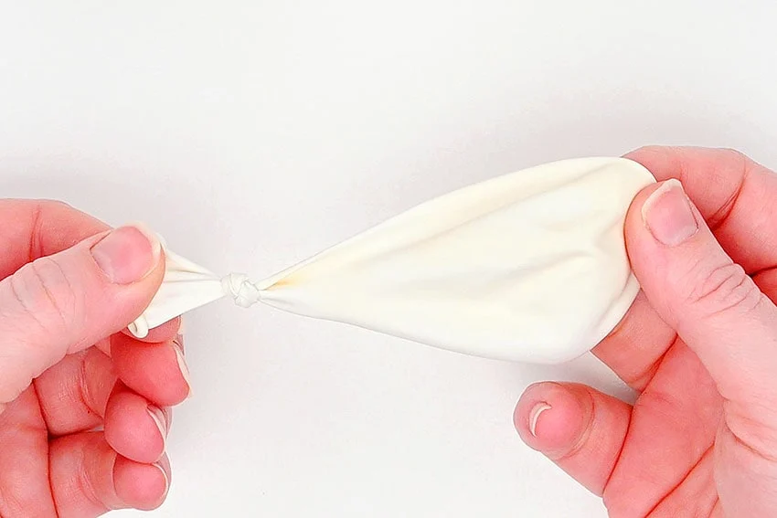 snowman pom pom launcher sensory craft step 4 - tutorial image