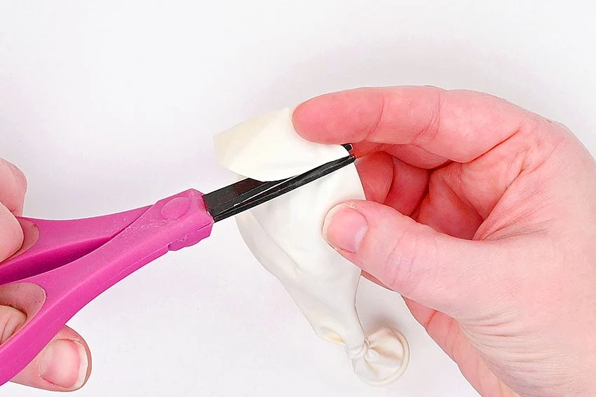 snowman pom pom launcher sensory craft step 5 - tutorial image