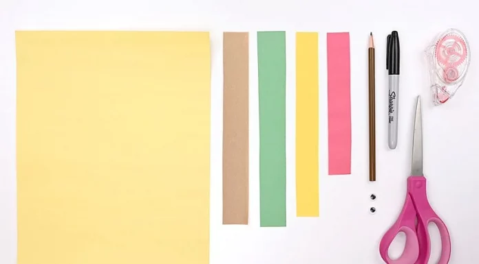 Easy Taco Tutorial for Kids taco paper craft instruction image 1