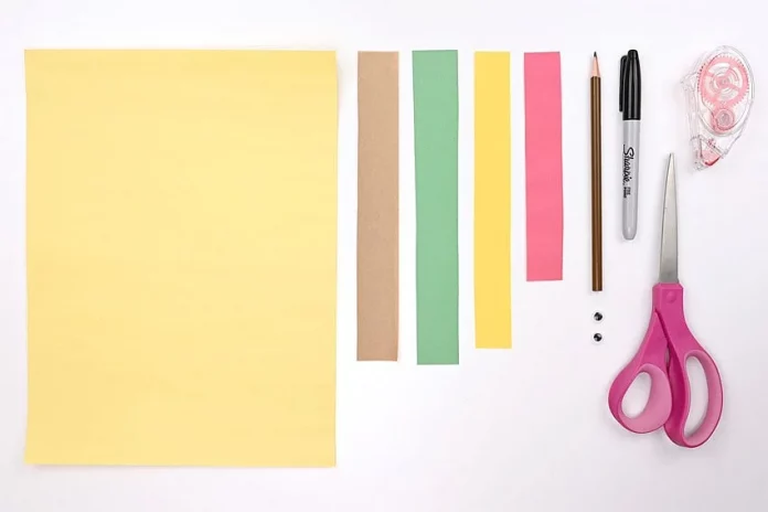 taco paper craft instruction image 1