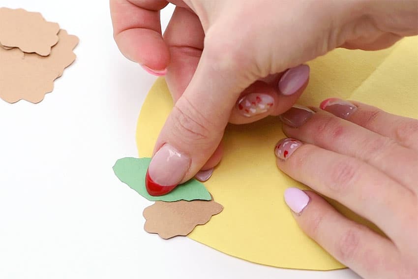 taco paper craft instruction image 14