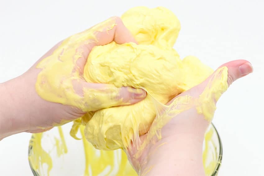 butter slime kids craft instruction image 11