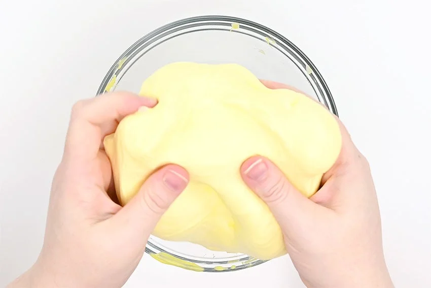 butter slime kids craft instruction image 12