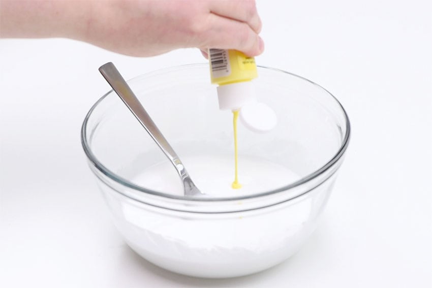 butter slime kids craft instruction image 5