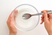 Easy Clear Slime Tutorial for Kids clear slime kids craft instruction image 1