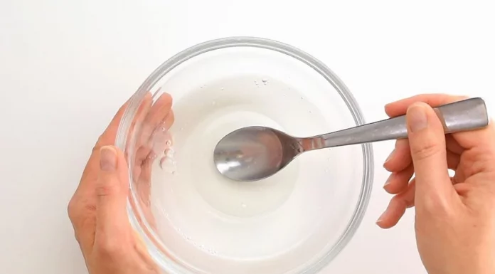 Easy Clear Slime Tutorial for Kids clear slime kids craft instruction image 1