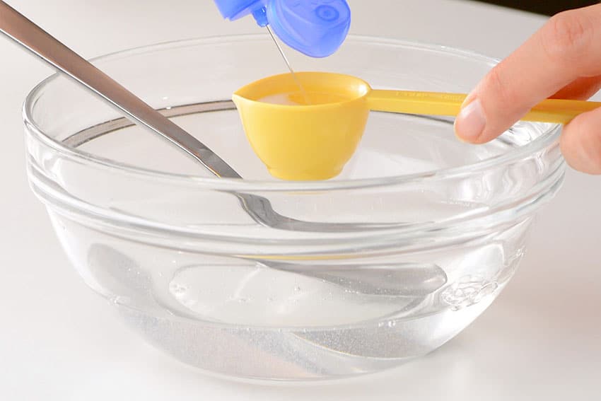 clear slime kids craft instruction image 3