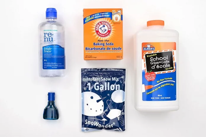 cloud slime kids craft instruction image 1