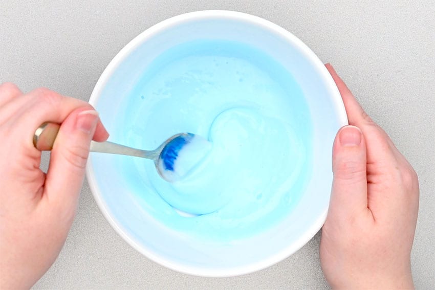 cloud slime kids craft instruction image 3