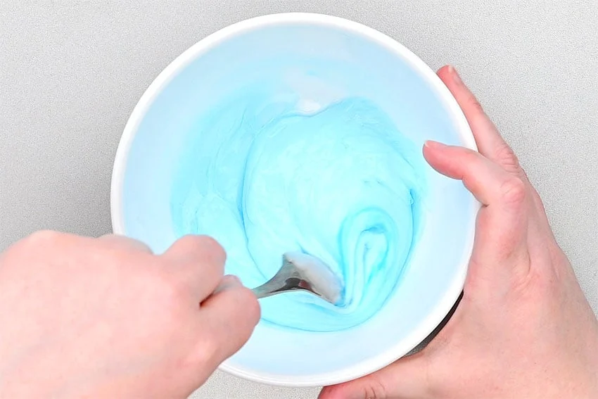 cloud slime kids craft instruction image 5