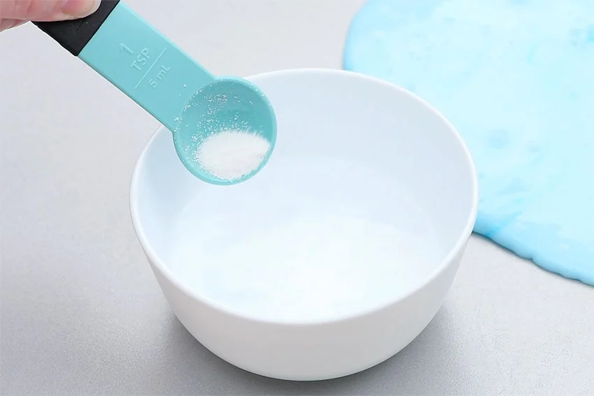 cloud slime kids craft instruction image 7