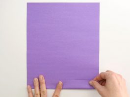 Easy Construction Paper Flowers Tutorial for Kids construction paper flowers paper craft instruction image 1