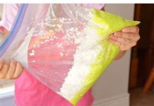 Easy Floam Using Styrofoam Cups Tutorial for Kids floam using styrofoam cups kids craft finished craft