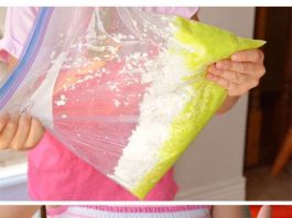 Easy Floam Using Styrofoam Cups Tutorial for Kids floam using styrofoam cups kids craft finished craft
